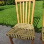 4 Wooden Dining Chairs Image 5