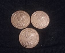 3  Copper Oz  Rounds 2020 Pandemic Rounds