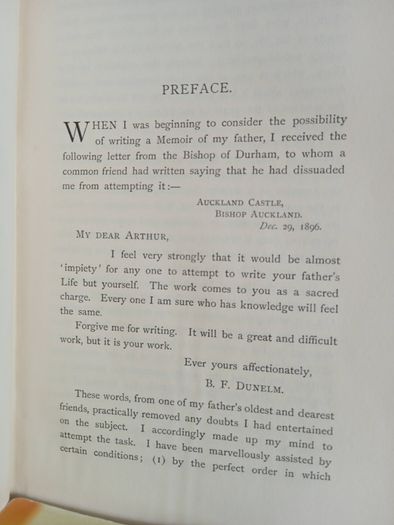 The Life of Edward White Benson: Sometime Archbishop of Canterbury by his Son Arthur Christopher Benson (2 Volume Set) (LP650)