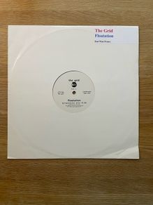 The Grid - Flotation - 12" Vinyl Promo Single - 1990 EastWest Records YZ475TXSAM