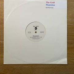 The Grid - Flotation - 12" Vinyl Promo Single - 1990 EastWest Records YZ475TXSAM