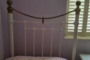 Julian Bowen Ivory Single Metal Bed Frame