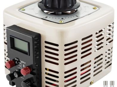 Variable Output Transformer 220v Ac W Copper Coil Variac Toroidal Core ...