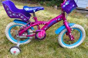 Puppy 14" Girls Bike with Stabilisers