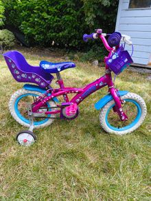 Puppy 14" Girls Bike with Stabilisers