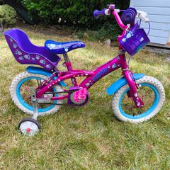 Puppy 14" Girls Bike with Stabilisers