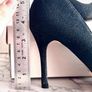 Sparkly Black Stiletto Heels - Size UK 5 (Atmosphere) Image 9