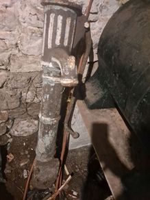 Antique water pump