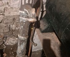 Antique water pump