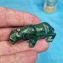 Genuine Malachite Carved Ani Image 2