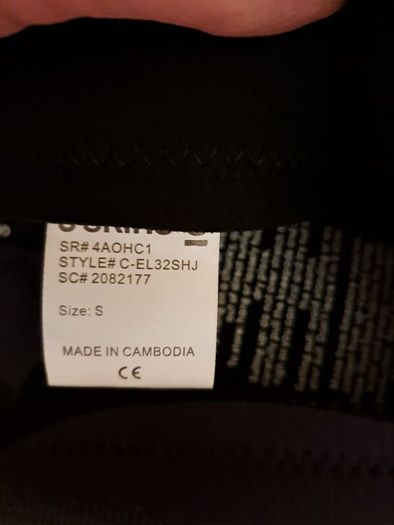 Brand new Wetsuit C Skins with tags attached
