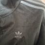 Brand new Adidas women's black velour hoodie jumper size UK14 EU42 Postage included Image 3