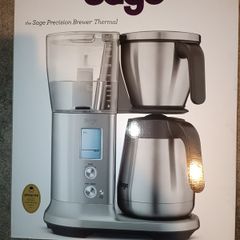 Sage Precision Brewler Thermal machine Brand new