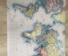 World Map Poster 70x100cm
