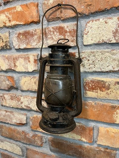 vintage oil lamp