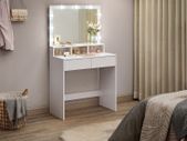 Dressing Table with LED Lighting
