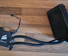 FAULTY - Corsair H60 CPU AIO cooler. LGA1155. Not working.