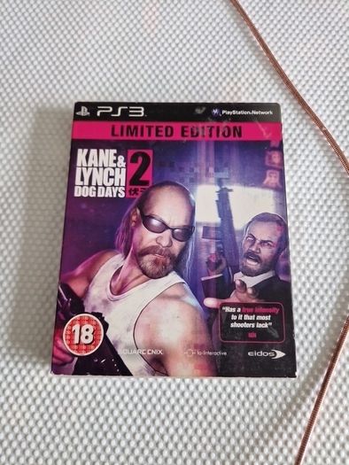 Kane & Lynch Dog Days 2 Limited Edition PlayStation3 Ps3 Games Original