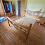 Solid Pine bed Image 3
