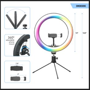 HALF PRICE Unopened box - Ring light for selfies & content creation