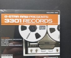 VARIOUS..g-star raw presents 3301 records CD compilation (sealed)
