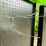 Shop Display Stands - Tall Black Peg Board Design With Hooks - Brand New Image 7