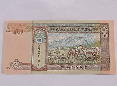 Mongolian Banknote
