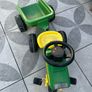 John Deere Pedal Tractor & Trailer for kids Image 2