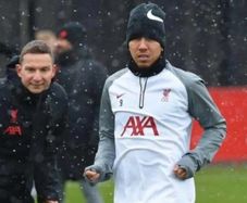 Liverpool Player Issued Training Jacket Never Sold To Public AXA Training Ground