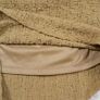 Subtitled Green Tan Beige Crinkle Textured Sleeveless Column Maxi Dress Size XS Image 6