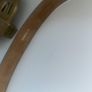 Vintage Black leather Belt size S Image 5