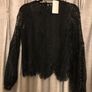 COAST | Black scallop neck Lace top - BNWT Image 5