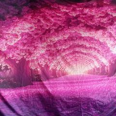 XL wall tapestry. Material art
