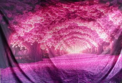 XL wall tapestry. Material art
