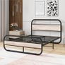 Double Size Bed Frame with Headboard Image 4