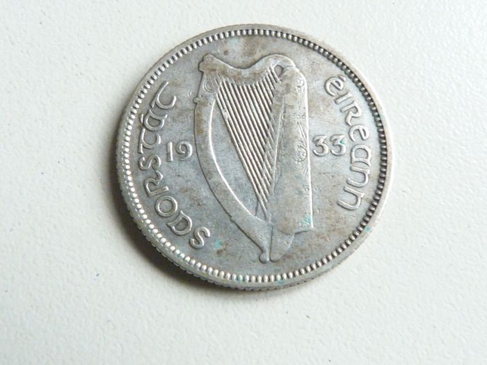Irish silver shilling