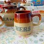 Stoneware Teapot and Mugs Image 2