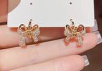 Bowknot earrings