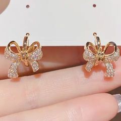 Bowknot earrings