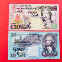 Gibraltar  20 Pounds  2006  Pick  33a  Unc