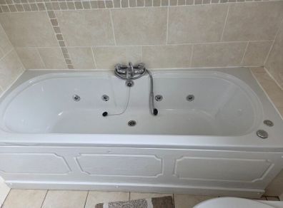 bathroom jacuzzi bath  WC &  Wash Hand Basin