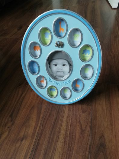 My first year photo frame