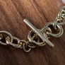 COS Freshwater Pearl gold plated cable chain necklace brand new Image 5