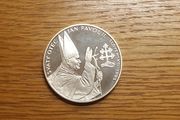 coin John Paul 2 silver