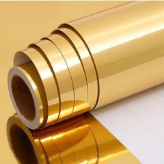 NEW - High quality Gold or Silver Metallic Paper - 43cm/10m