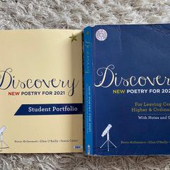 Discovery new poetry for 2021 by Edco (Leaving Cert, Higher & Ordinary)