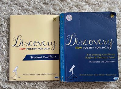 Discovery new poetry for 2021 by Edco (Leaving Cert, Higher & Ordinary)