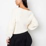 Brand New with tags Threadbare UK14 Black A-Line Mini Bubble Skirt With Stretch Image 2