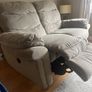 Sofa 3 seater & 2 seater, electric recliner. Image 3