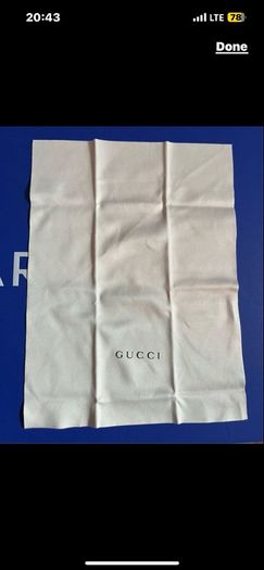 GUCCI sunglasses original Cleaning Cloth brand new